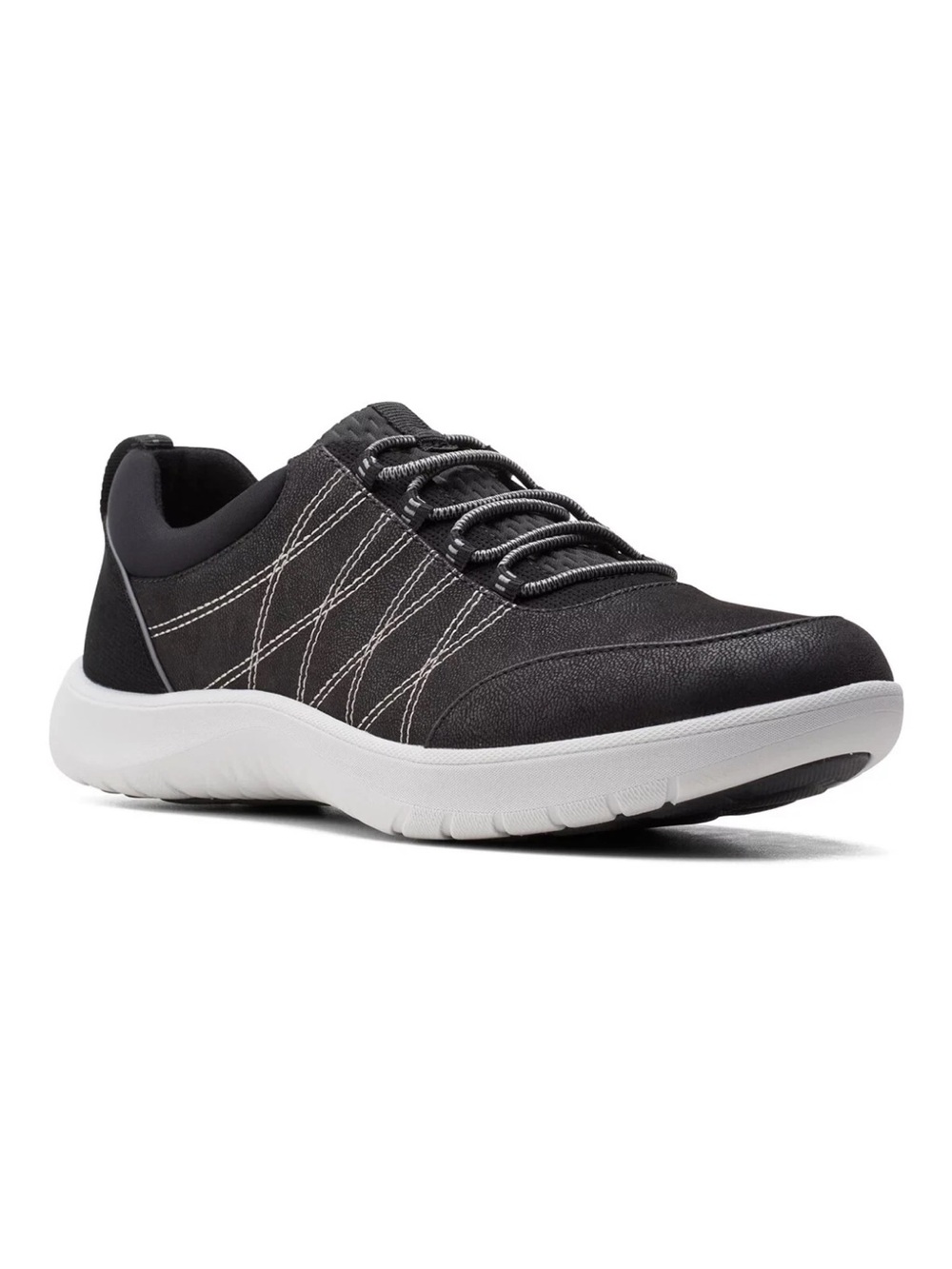 Cloudsteppers by Clark’s Adella Holly slip on sneakers comfort black size 9
